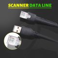 Scanner data cable LS2208 AP LS4208 DS9208 barcode scanner USB port data cable. 