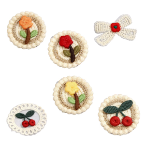 Độc đáo thêu các bản vá lỗi sang trọng thêu các bản vá lỗi cá tính appliques cho phụ kiện may mặc dự án thủ công