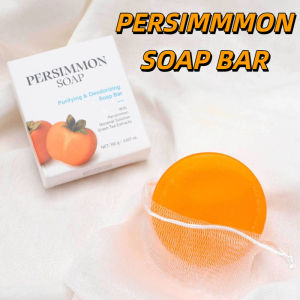 Japanese Persimmon Soap Brand Natural Gentle Cleansing Body Deodorant Soap Suitable For All Skin Types Moisturizing Cleans Soap2026