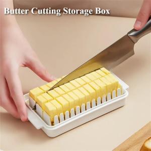 Butter Cutting Box Butter Cutter Refrigerator Crisper Storage Box