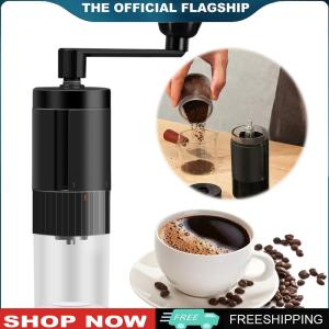 【New Arrival】 เครื่องบดกาแฟมือหมุนพกพา ปรับระดับความหยาบได้สำหรับชงกาแฟสดในทุกสถานการณ์