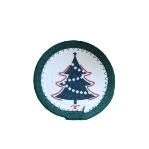 KECTTIO Trivet Christmas Cup Mat Heat Resistant Woven Cotton Rope Pot Table Mat Rustic Nordic Round Insulated Mat Christmas Gift