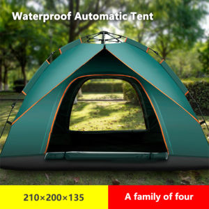 MISN Automatic Camping Tent Outdoor Waterproof High Quality Tent For Camping Waterproof 2 to 6 Person Adult Tent