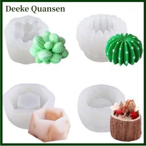 Deeke Khuôn nhựa Epoxy Silicone cây xương rồng Cây Xương Rồng Tự làm khuôn thủ công thủ công
