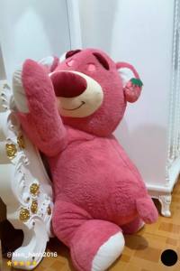Thú Nhồi Bông Gấu bông Dâu Tây Lotso Dễ Thương Dùng Làm Quà Tặng