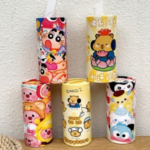 Kawaii Sanrio My Melody Tissue Box Kuromi Cinnamoroll Cartoon Anime Cute Car Tissue Box Girl Student Dormitory