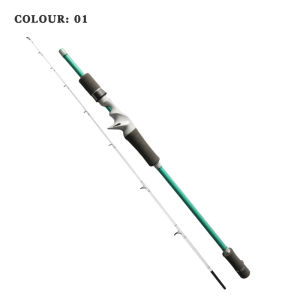【TRAINFIS】Slow-Jigging Rod 1.38M/1.55M/1.7M/1.8M Full Fuji Guides Solid Carbon Saltwater Fishing Boat Rod Baitcasting Rod Spinning Rod