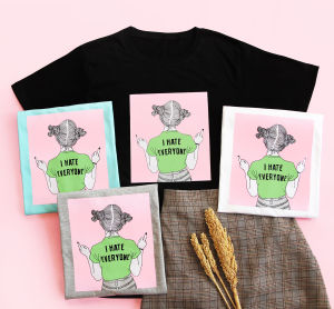 ELLIPSES.INC Tumblr Tee: Kaos Desain Unik Untuk Pria dan Wanita