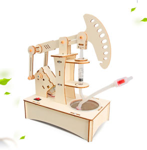Máy Bơm Nước Tự Động Chạy Bằng Pin - Đồ Chơi Lắp Ráp Gỗ Stem Thí Nghiệm Khoa Học Giáo Dục Trí Tuệ.