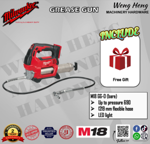 100% Genuine Milwaukee M18 FUEL Grease Machine - Model M18 GG