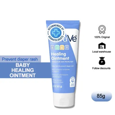 Cerave Baby Healing Ointment 85g Diaper Rash Cream With Ceramides For Extra Dry Cracked Skin