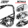 HONDA CLICK V3 GAUGE PANEL COVER GARNISH PROTECTOR FOR CLICK V3 MOTORCYCLE 1PC SPEEDMOTO C-9167 F-9690. 