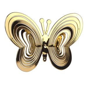 HENRI ตกแต่งสวน อุปกรณ์ตกใจนก กังหันลมสะท้อนแสง หมุดผีเสื้อสะท้อนแสง ไล่นก ผีเสื้อลมตีระฆัง เครื่องไล่นก กระดิ่งลม