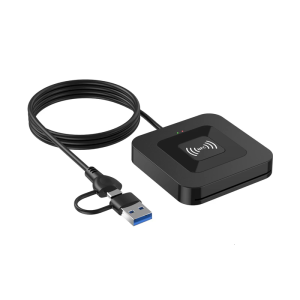 Contact Reader USB 2.0 Portable Plastic Computer Accessories Bank Common Computing Accessories