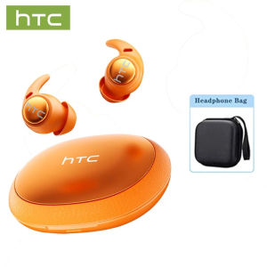 HTCNE76SleepingEarbudAISmartReal-TimeTranslationEarphone135LanguagesBluetooth6.0NoiseReductionHIFIMusicEarbudsStereoSoundEarphonesWithMic