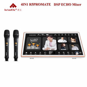 InAndOn Karaoke playerR5PROMATE 3TB HDD4 in 1 ECHO mixer18.5 IPS Touch screenmulti-Language songsCloud downloadYouTube onlineRecord and shareSmart AImulti-language songs