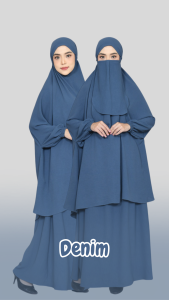 Bergo Tangan Sultan Jumbo set Rok / Bergo Tangan / Setelan Rok / Bergo Tangan Jumbo / Cadar