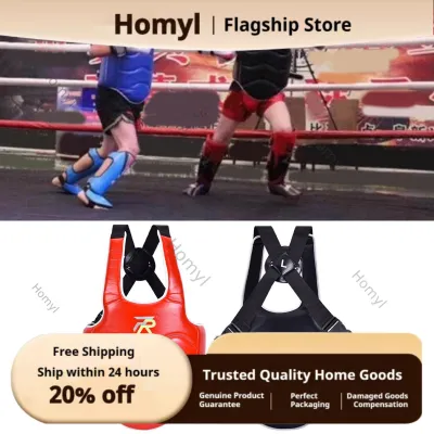 Karate Chest Shield Body Protector Equipment Belly Protection Boxing Taekwondo Protector Vest for Sanda Heavy Punching Mma