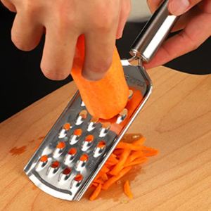 Kirilgu Stainless Steel Cheese Potato Grater Multi-function Lemon Zester 7P3H9