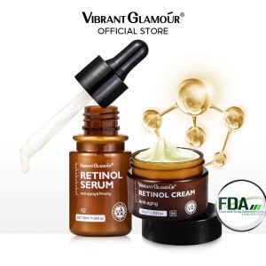 【In Stock】VIBRANT GLAMOUR Face Cream+Serum VA Anti Aging Whitening Renewing Skin Reduce Fine Wrinkle