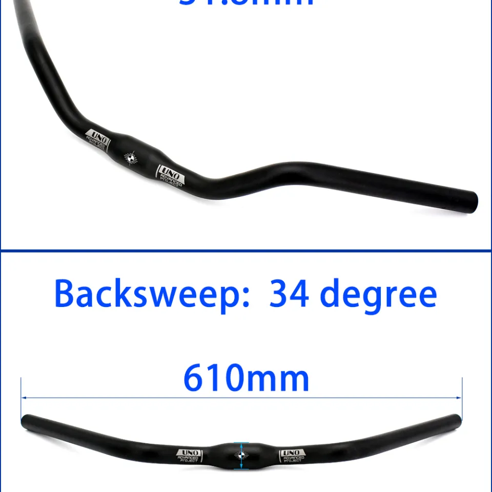 UNO Handlebar Aluminum Alloy 6061 Mountain Bike Handlebar Swallow