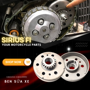 Chuông côn Sirius Fi Jupiter loại 1 cao cấp Phụ Tùng Xe Máy