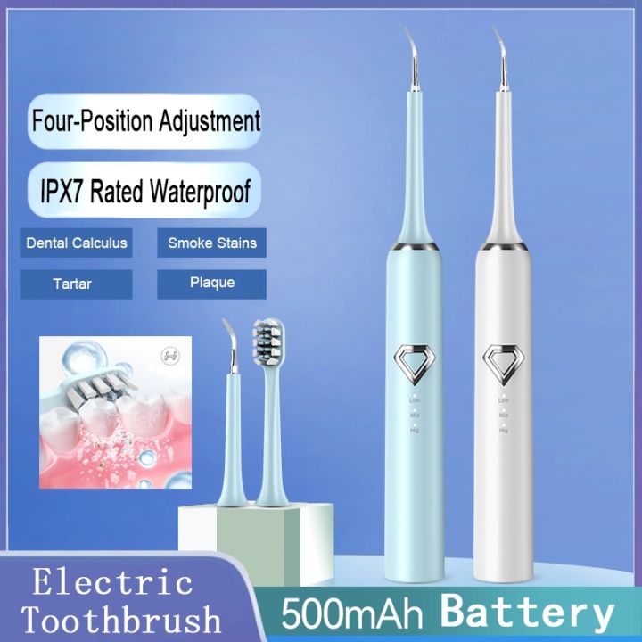 【A COOL】 Ultrasonic Electric DentalRemover Teeth CleanerUltrasonic