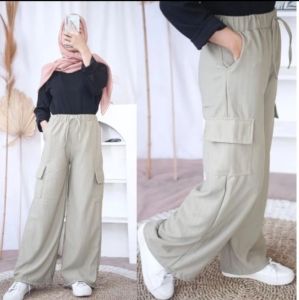 (LAGI DISKON) Celana Kulot Knit Premium Tebal Panjang/Celana Kulot Wanita Terbaru Viral Kekinian/Kulot Knit Jumbo MURAH NAMPOL