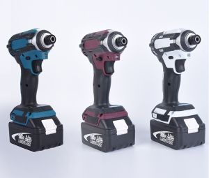 SV Máy vặn vít dùng pin 18V - 21V không chổi than (loại 1 tốc độ cao 3000rpm chung pin Makita)