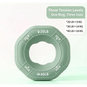 DỄ DÀNG🔥1/2/3 Stk.🔥Độ co giãn cao tay nắm huấn luyện viên Vòng bền Silicone tập thể dục cho ngón tay tăng cường cổ tay xách tay phòng tập thể dục tập thể dục tại gia bánh 30-60lb mức kháng