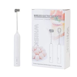 3 Speed 2 in 1  Handheld Electric Mixer  Kitchen Tool for Baking Whisking Blending USB Rechargeable 1pc