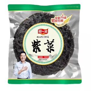 【Ready Stock】【阿一波】 Seaweed dried seafood soup Fujian specialty 100g seaweed Rumpai laut kering 紫菜干货海产品煲汤霞浦紫菜蛋花汤福建特产100g海苔食材 Seaweed dried seafood soup Fujian specialty 100g seaweed Rumpai laut kering