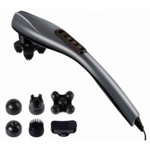 Máy Massage RULAX Cầm Tay Đa Chế Độ Xoa Bóp Toàn Thân Máy Massage Đấm Lưng Cổ Vai Gáy Thư Giãn 6 Đầu Thời Gian Sử Dụng Lâu Máy Massage Cầm Tay Chăm Sóc Cơ Bắp Phục Hồi Sức Khoẻ Hàng Chính Hãng