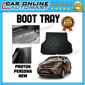 Proton Persona 2016 - present EVA Copolymer Car Boot Tray Luggage Cargo Trunk Tray - Waterproof