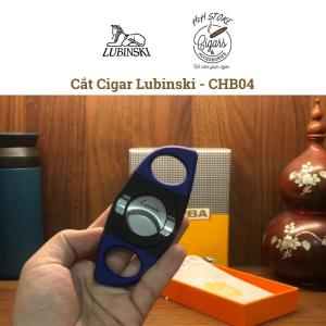 Cắt cigar dao cắt xì gà Lubinski chất liệu thép không rỉ - H2H Store
