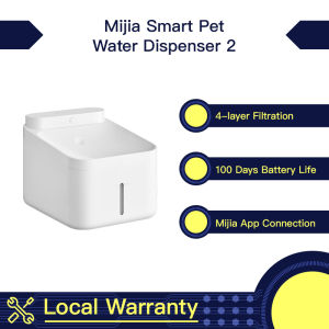 Original Xiaomi Mijia Smart Pet Water Dispenser 2L Mijia App Automatic Mute Pet Water Drinking Fountain Dog Cat Drink Feeder Bowl