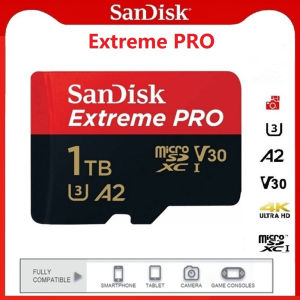 Sandisk Extreme Pro Micro SD Card/128GB/256GB/512GB/1TBMemory Card U3 V30 4K(COD)For CCTV/Digital Cmaera/Action camera