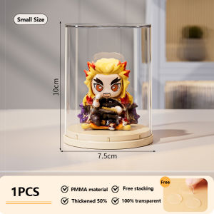 Acrylic Display Case Stackable Dustproof Transparent Pop Mart  Toy Collection Organizer Showcase Figure Display Shelf for Labubu  Liilas