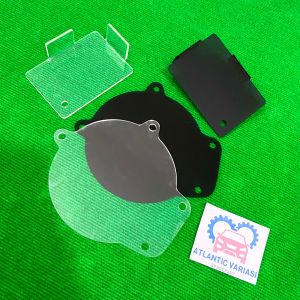 COVER CVT AEROX 155 TUTUP CVT LEXI AEROX LAMA LEXY TUTUP CVT AEROX LAMA 155 COVER CVT LEXI FULLSET ACRYLIC TEBAL 3MM 3 MM FULL COVER CVT KACA AKIRILIK KACA TEBAL RYBEN HITAM TRANSPARAN BENING TRANSPARAN PRESISI PNP YAMAHA AEROX 155 LAMA OLD DAN LEXI LEXY