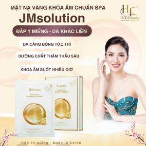 Mặt Nạ Vàng JMsolution Prime Gold Premium Foil Mask 24K Hàn Quốc Cấp Ẩm Khoá Ẩm Căng Bóng Mềm Mịn Sáng Da