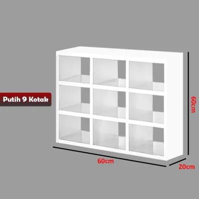 Lemari Kabinet Tempat Buku Anak / Penyimpanan Barang Praktis dan Rapih - YOSINOGAWA STORE