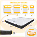(Edition Export to UK) Dr.Alstone Synthetic Latex 10inch / 8 inches / 5 inch Mattress Tilam (Single/Super Single/Queen/King) | Cooling Top Charcoal Fabric Side | No Springs Mattresses | High Quality Synthetic Latex ( 2 Years Limited Warranty ). 