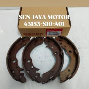 BRAKE SHOE KAMPAS REM BELAKANG BRV FREED CRV GEN 1 STREAM 1.7CC 43153-S10-A01