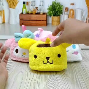 Lap Tangan Import / Hand Towel Karakter / Lap Hello Kitty / Lap Cinnamoroll / Lap Pompom Purin