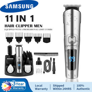 Samsung Original 11-in-1 Hair Clipper Professional Razor for Haircut LCD Dispaly Wireless Razor Set