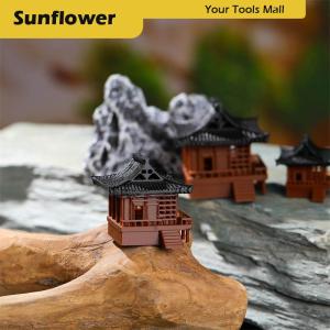 🎀🎁【Special price】Sun ตกแต่งศาลารูปปั้นเจดีย์กลางแจ้งตกแต่งตู้ปลาสวนเซนประดับสวนบอนไซ