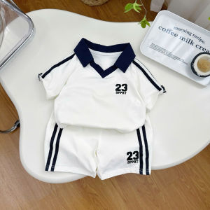 Bộ Cộc Tay In Số 23 Cho Bé Trai SUMO CITY Bộ Cộc Tay Cho Bé Chất Cotton Cao Cấp Từ 8-28kg