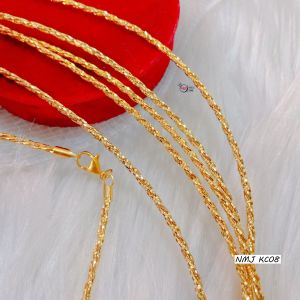 Kiềng Cổ Mềm Thời Trang Nữ KC08 3 Sợi Tết Mềm Mại Và Uyển Chuyển