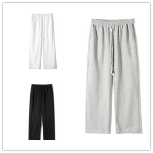 Womens Draped Slim Casual Pants Elastic Waist Versatile Daily Straight Trousers