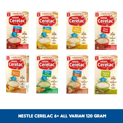 Nestle Cerelac All Varian Sereal Mulai Usia 6 Bulan 120 Gram